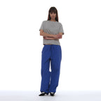 PARTIMENTO WOMEN PWC GARMENT-DYED POCKET TEE_MELANGE