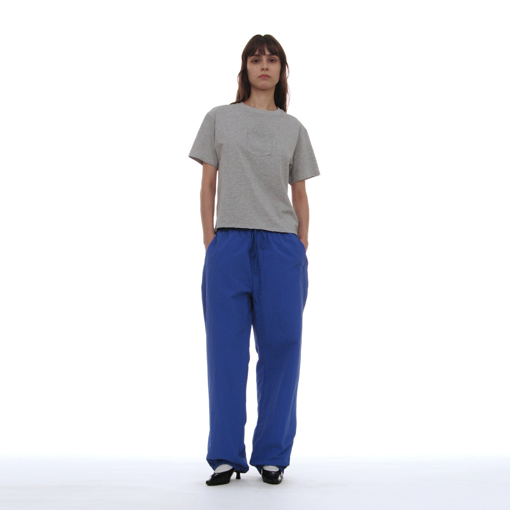 PARTIMENTO WOMEN PWC GARMENT-DYED POCKET TEE_MELANGE