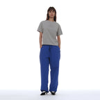 PARTIMENTO WOMEN PWC GARMENT-DYED POCKET TEE_MELANGE