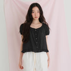 MOUI moui Mary blouse (BLACK)