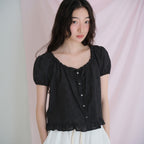 MOUI moui Mary blouse (BLACK)