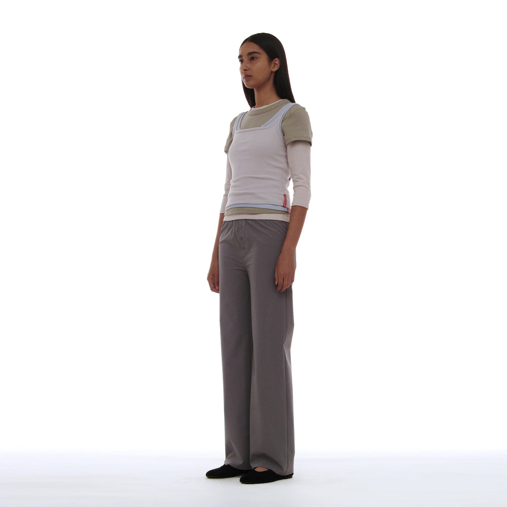 PARTIMENTO WOMEN PWC (SET) 4-IN-1 MULTI OVERLAY TOP_ECRU