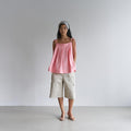 ODDCAROL Airy Tie Camisole_Pink