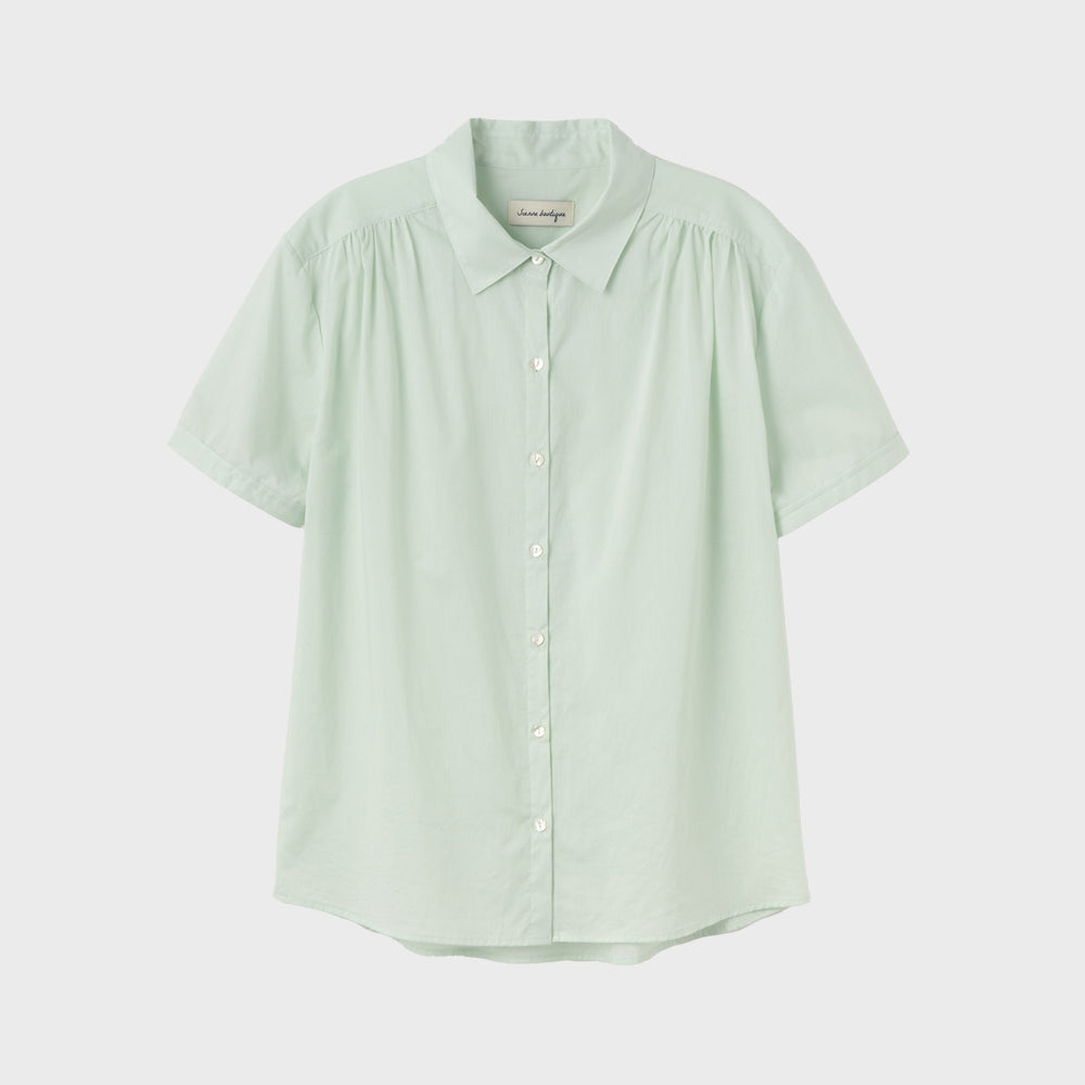 SIENNE Matin Blouse (Pale Green)