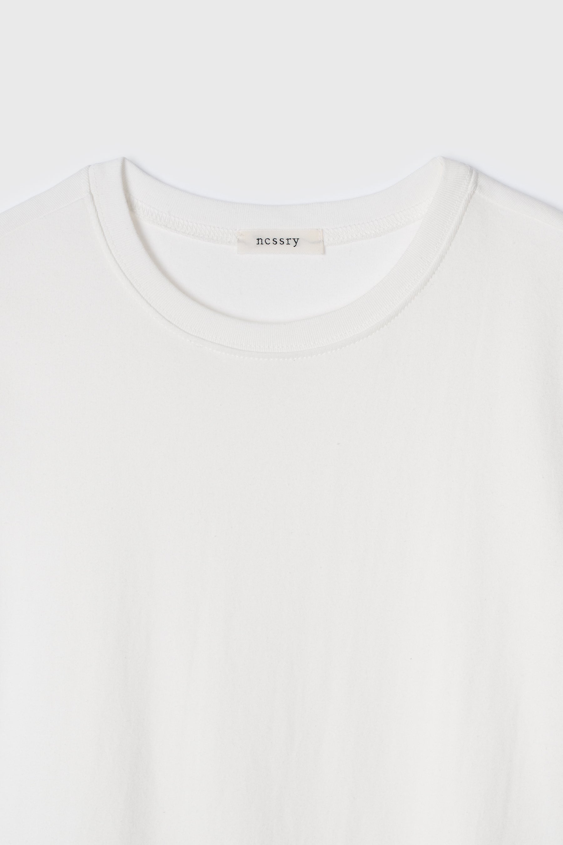 NCSSRY Refined Crewneck T-shirt (Ivory)