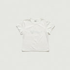 THE BARNNET Diana Chain Stitch Logo T-Shirt_White