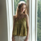 HANE [Aloha PICK] Deer Lace Sleeveless 4Color