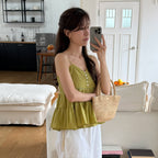 HANE [Aloha PICK] Deer Lace Sleeveless 4Color