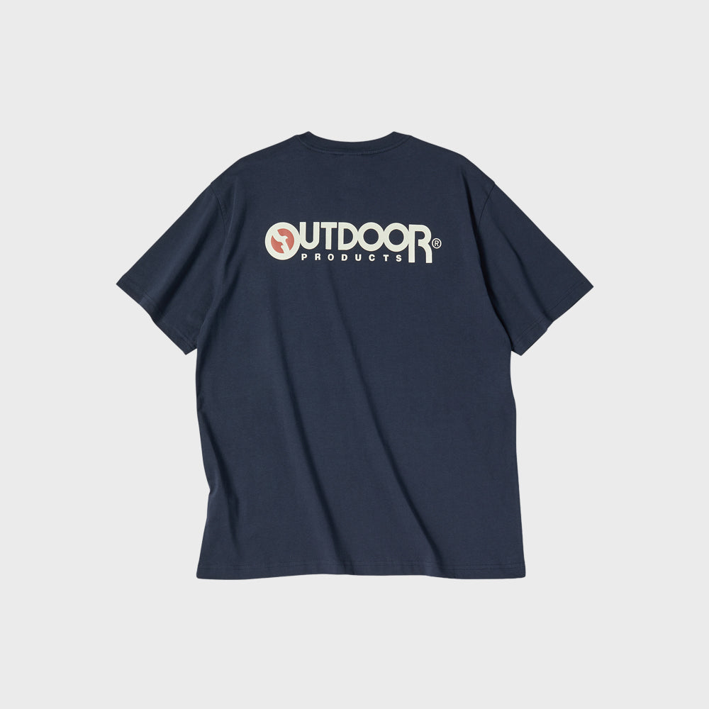 OUTDOOR PRODUCTS Standard logo t-shirt 2 (navy)