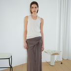 ARTTO Double Layered Top_Light Beige