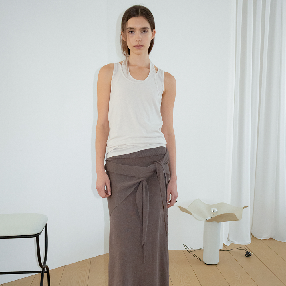 ARTTO Double Layered Top_Light Beige