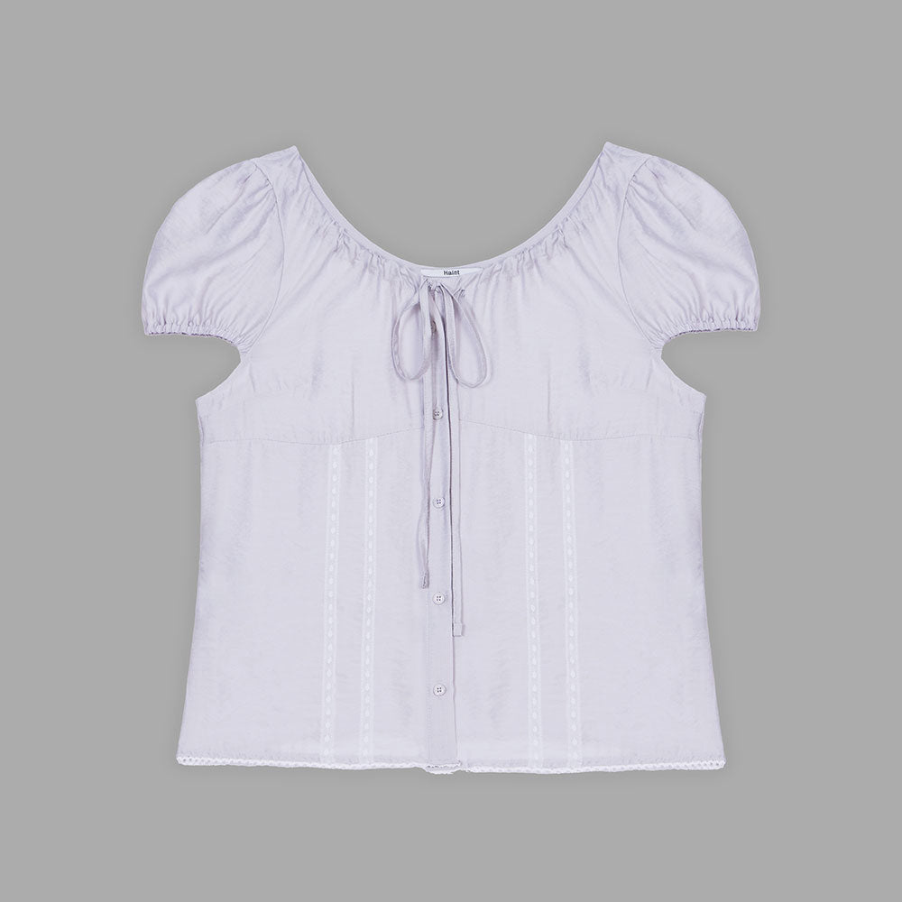 HAINT VIRO SHEER STRING BLOUSE 2COL_IVORY