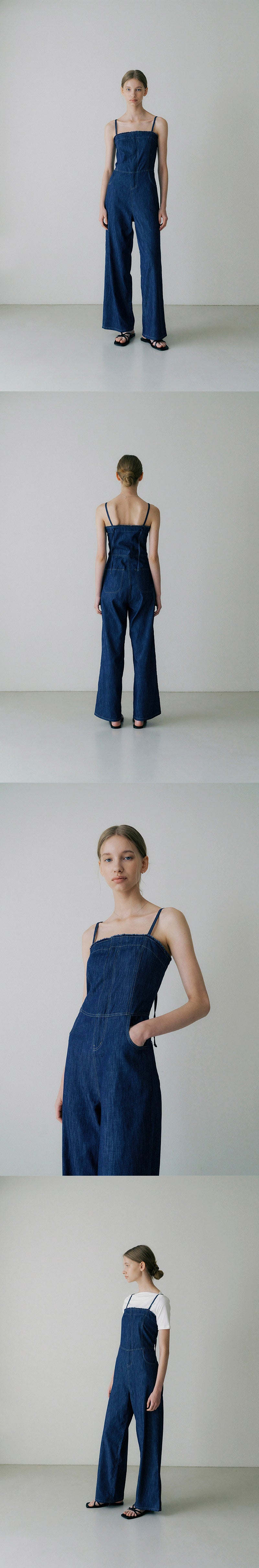 OURCOMOS OURCOMOS Jumpsuit Rough Denim