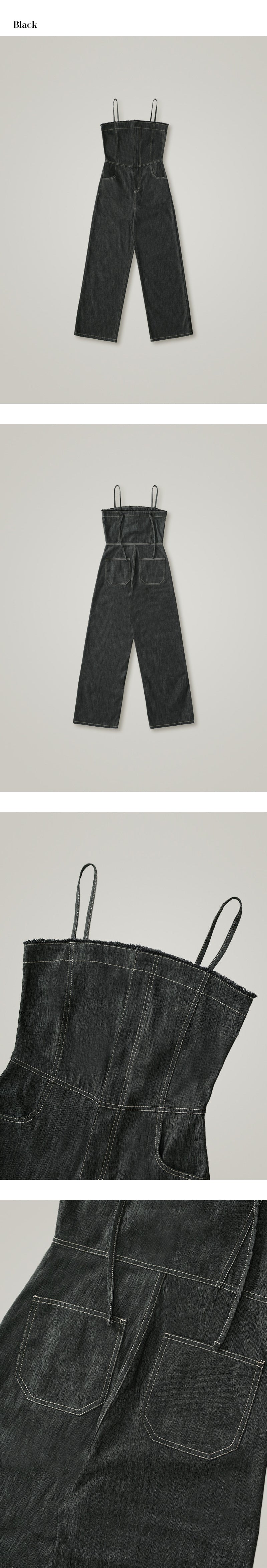 OURCOMOS OURCOMOS Jumpsuit Rough Denim