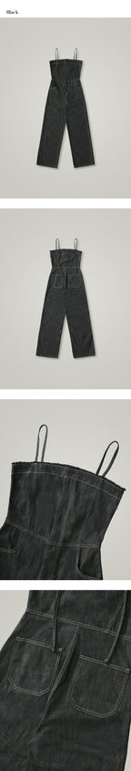OURCOMOS OURCOMOS Jumpsuit Rough Denim