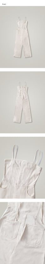 OURCOMOS OURCOMOS Jumpsuit Rough Denim