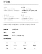CELITAILS SCOOP NECK SHIRRING T-SHIRT_CHARCOAL