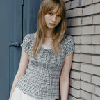 RAIVE Check Banding Blouse VW6MB415_2color