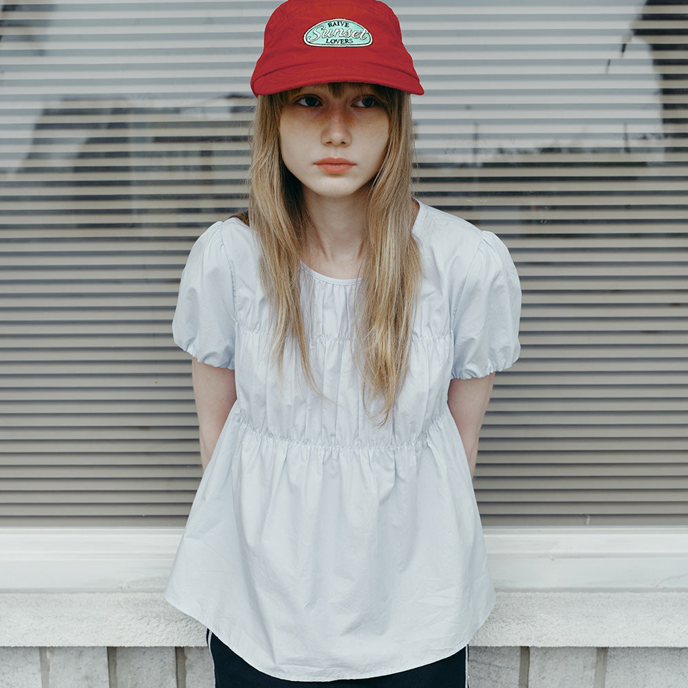 RAIVE Banding Volume Blouse VW6MB516_2color