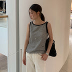 LOOKAST MAUD SLEEVELESS T-SHIRT_3colors