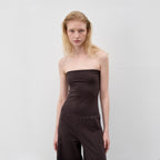 Alte Alte Jumpsuit Convertible Tube Jersey - Brown