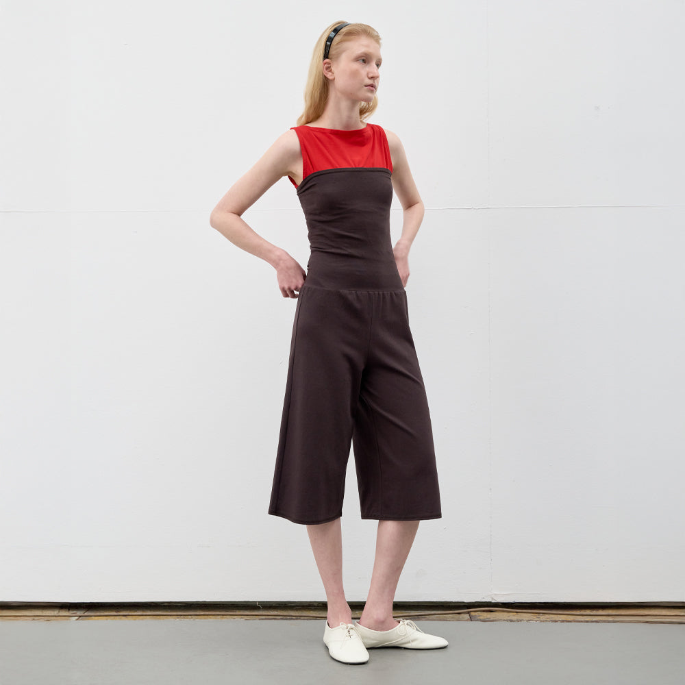 Alte Alte Jumpsuit Convertible Tube Jersey - Brown