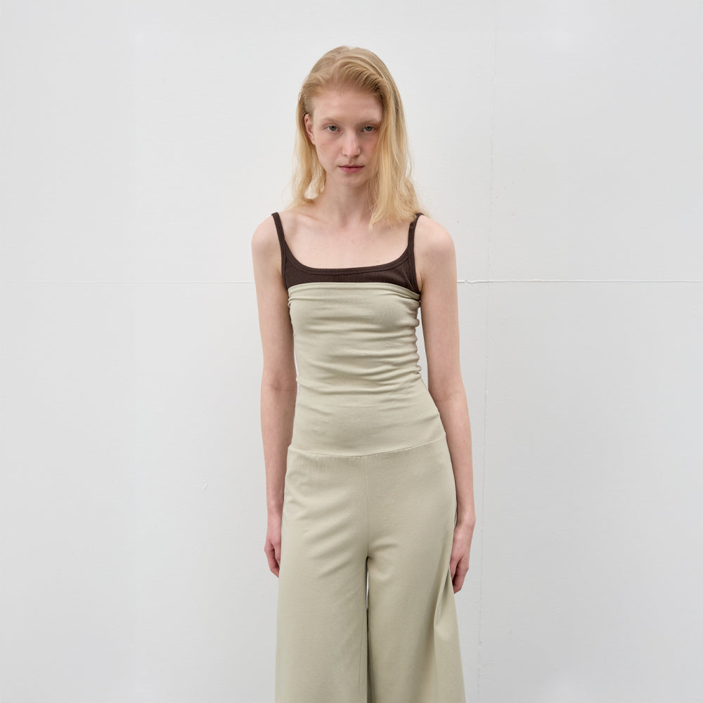 Alte Alte Jumpsuit Convertible Tube Jersey - Beige