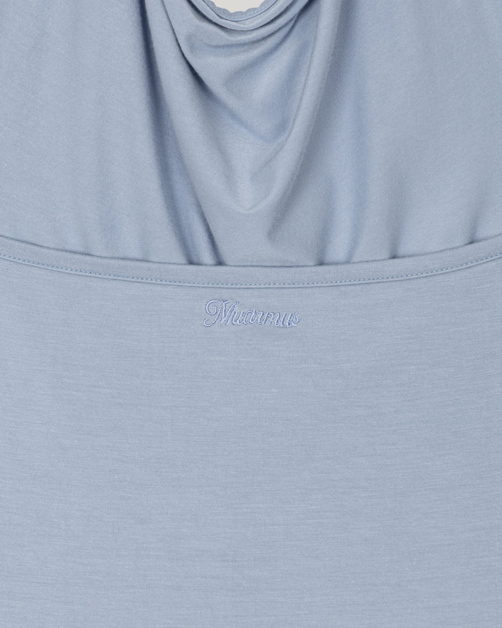 MUARMUS Draped Halterneck Sleeveless [Blue]