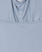 MUARMUS Draped Halterneck Sleeveless [Blue]