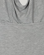 MUARMUS Draped Halterneck Sleeveless [Gray]