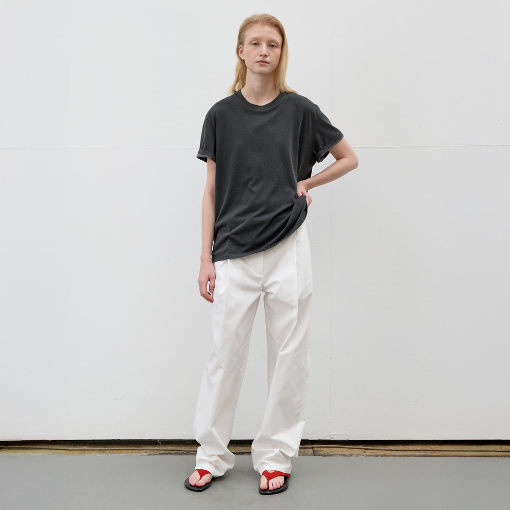 Alte Pigment Basic Tee _ Washed Charcoal