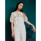 BEANPOLE LADIES BEANPOLE LADIES Denim Overall White