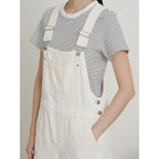 BEANPOLE LADIES BEANPOLE LADIES Denim Overall White
