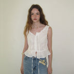 APPAREL ARCHIVE Colin two-way blouse- Ivory
