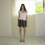 APPAREL ARCHIVE Colin two-way blouse- Ivory