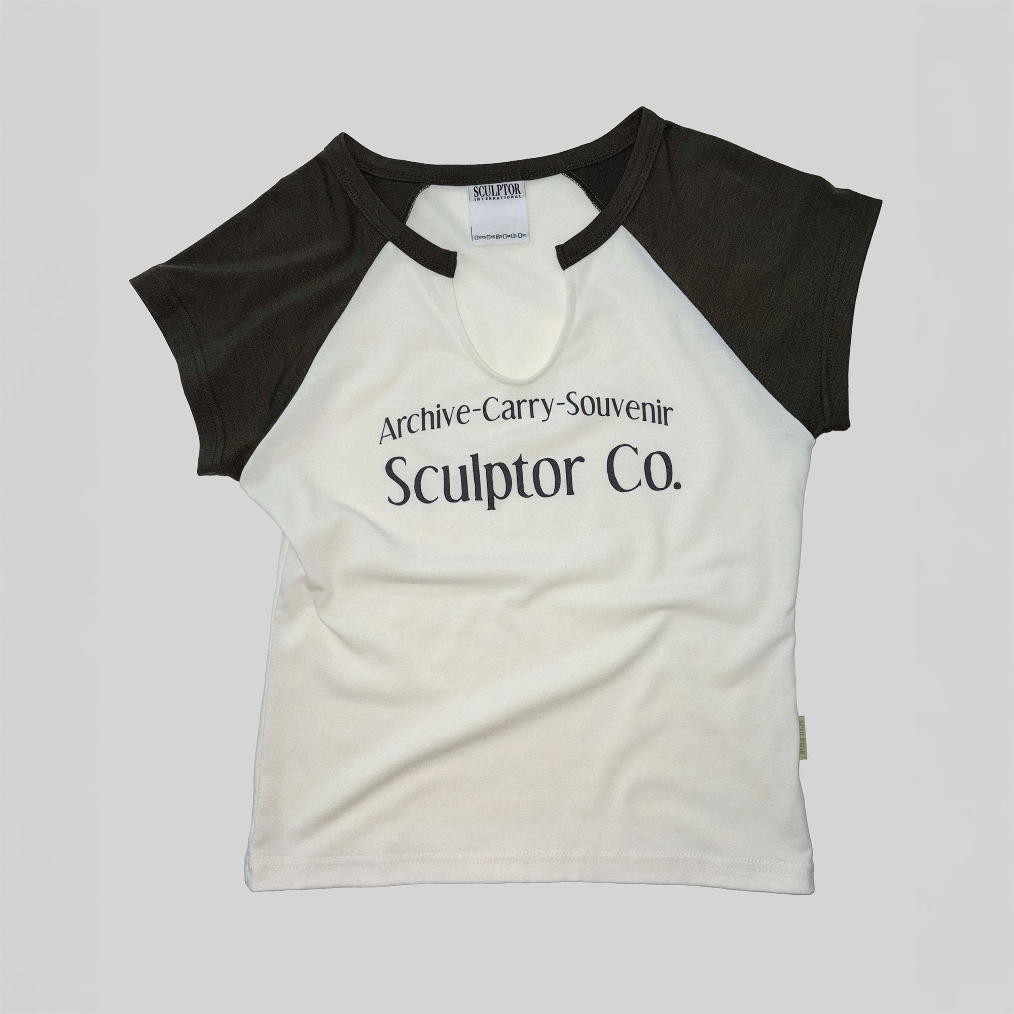 SCULPTOR Archive Raglan Tee Cream