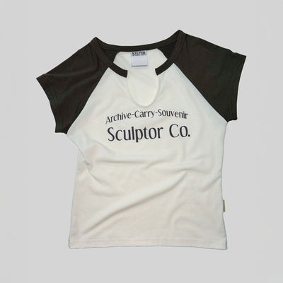 Archive Raglan Tee Cream