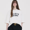 NOHANT LONELY/LOVELY STRUCTURED T-SHIRT WHITE