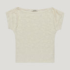 UUNE SCENE [3rd reorder]Jacquard Cowl-Neck Top_Ivory