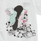 HUGYOURSKIN HUGYOURSKIN X LUCY loose T (White)