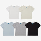 LEATHERY Sorona Ice Peel Cotton Top [5COLOR]