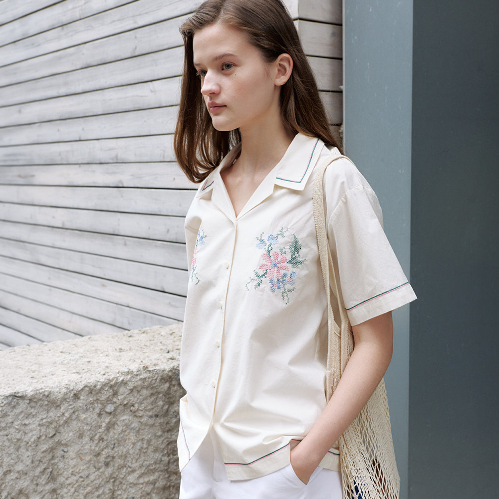 BRENDA BRENDEN SEOUL [Kyung-eun PICK] vanves shirts - white