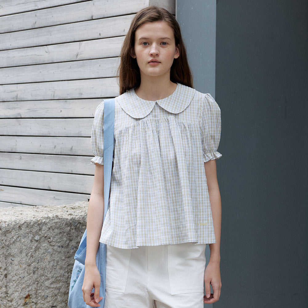 BRENDA BRENDEN SEOUL sunbury blouse - ivory