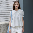 BRENDA BRENDEN SEOUL sunbury blouse - ivory