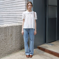 BRENDA BRENDEN SEOUL sunbury blouse - ivory