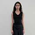 ORE V-neck Sleeveless_Black