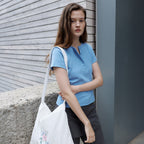 BRENDA BRENDEN SEOUL fourb tee - grey