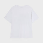 DEINET BAND GRAPHIC T-SHIRT IN WHITE