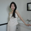 NouArté Belle set-up sleeveless blouse (ivory)