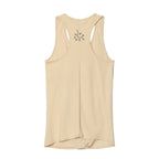WELLBEING EXPRESS Draped Sleeveless Yellow